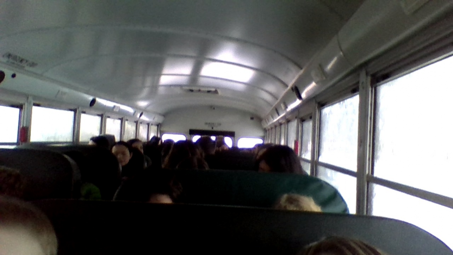 WMS students on 93P bus. 
