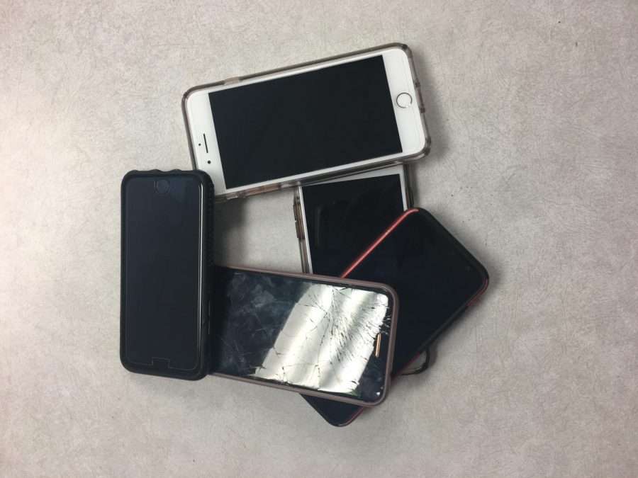 West students cell phones. 