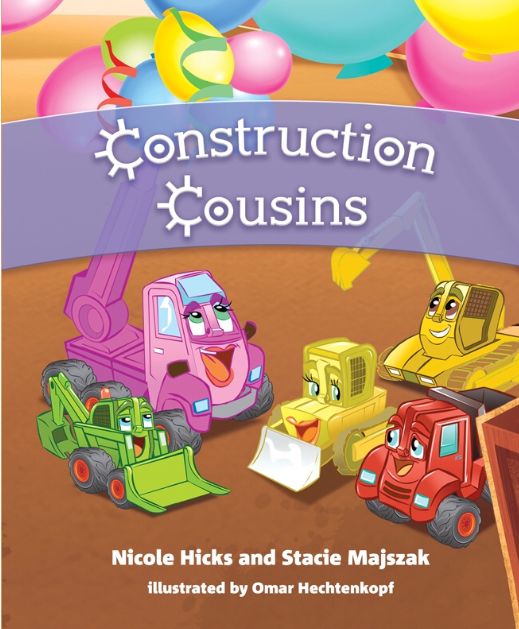 Construction Cousins is a childrens book. 