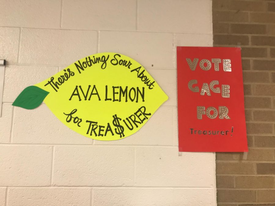 Student council posters. 