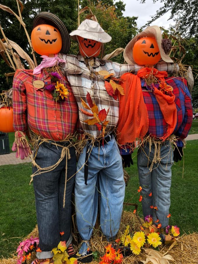 Scarecrows in DTP. 