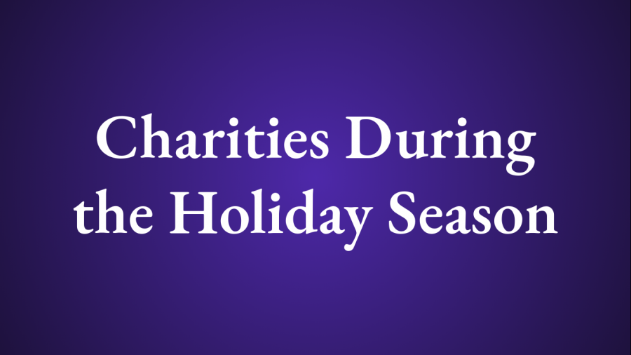 Charities+during+the+Holiday+Season