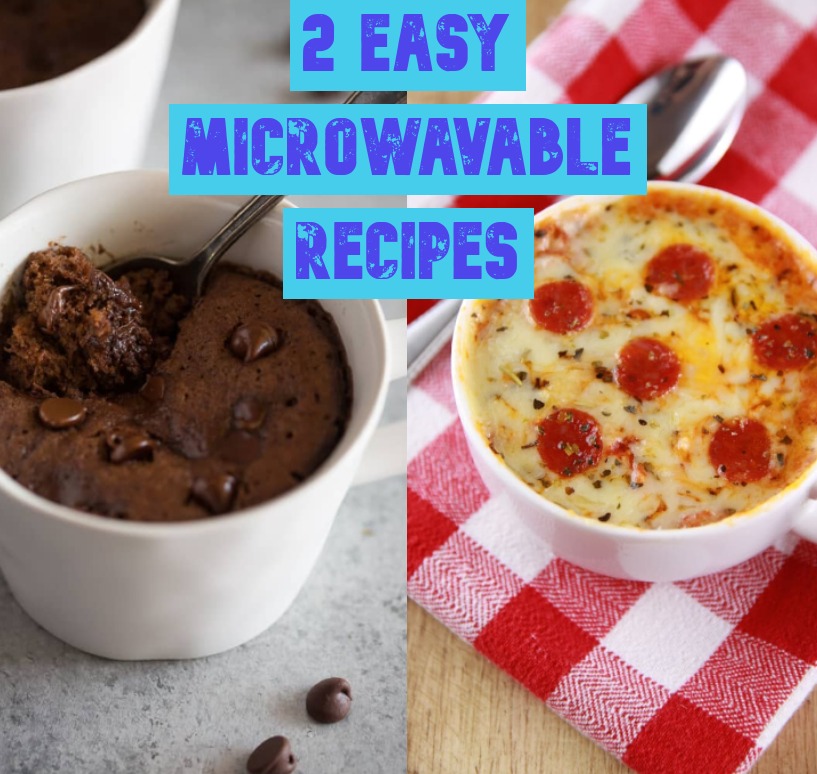 2 yummy snacks you can make in the microwave! 