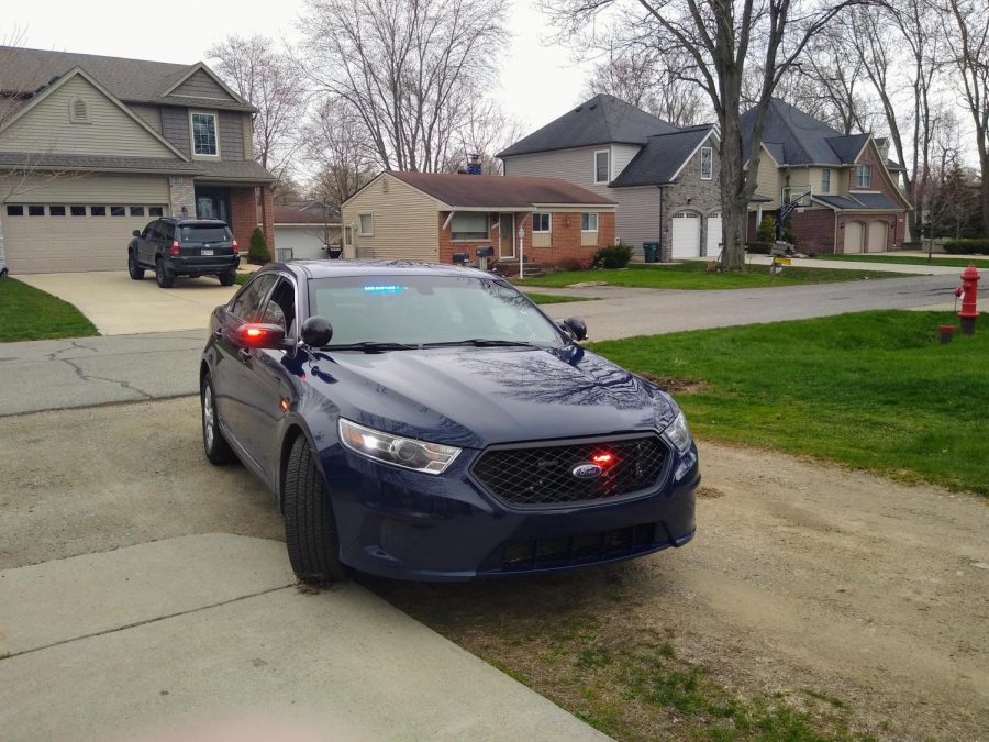 Officer Jason Ripps police cruiser