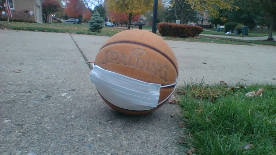 Mask up for West Basketball. 