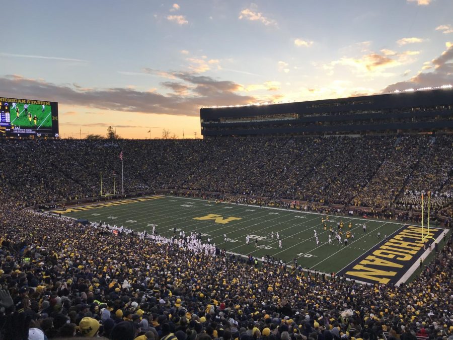 The Big House in Ann Arbor. 