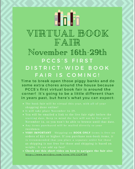 PCCS 2020 Virtual Book Fair 