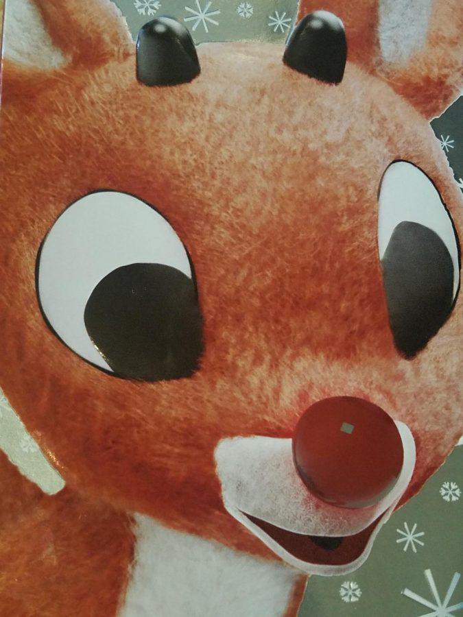 Rudolph the Red-Nosed reindeer!