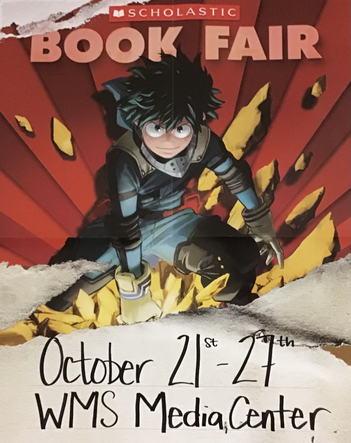 2021 Book Fair poster