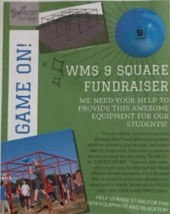 West Middle School Is Holding a Fundraiser For Nine Square Supplies