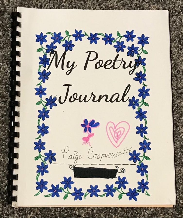 My second grade poetry journal