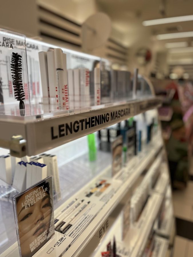 Makeup isle at Sephora in 12 Oaks Mall. 