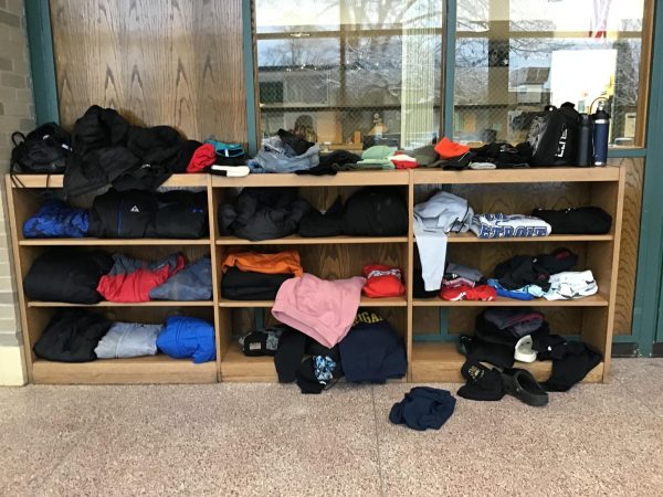 Lost and found at West middle school 