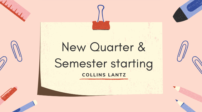 How To Succeed In The New Semester And Quarter