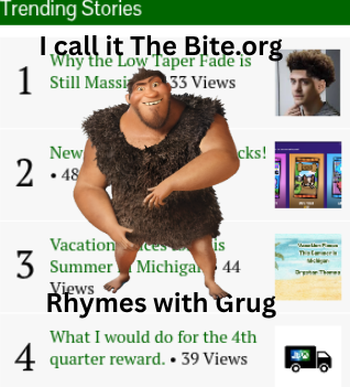 This is a Story; Rhymes With Grug