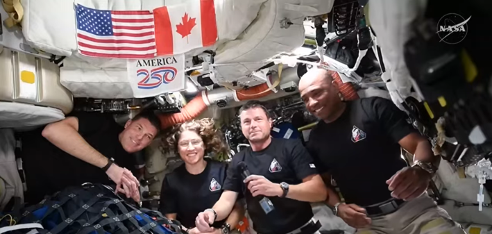 The Artemis II astronauts